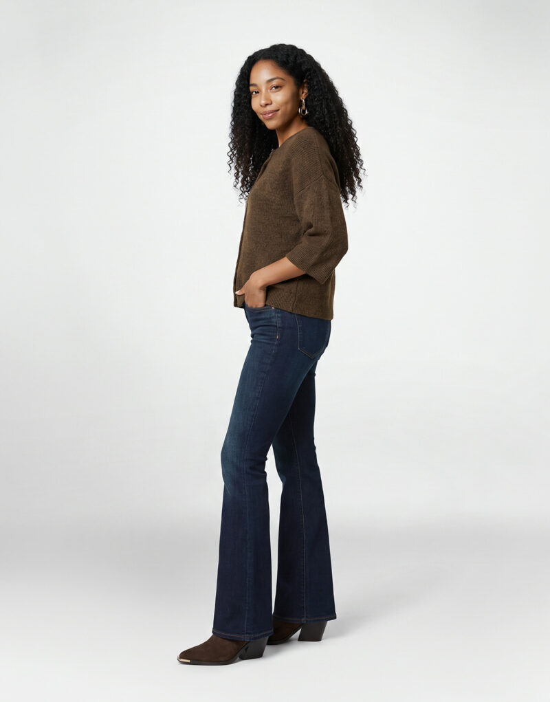 Levis 315 SHAPING BOOT Blu Jeans Bootcut Donna - 3